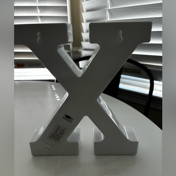 Letter “X” Illuminating Neon Changing Color Light Decor - Picture 3 of 8